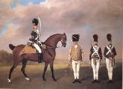 STUBBS, George Soldiers of the Tenth Light Dragoons (mk25) Sweden oil painting artist